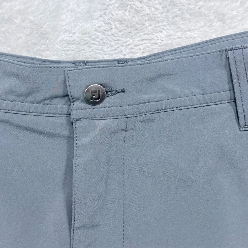 FootJoy Golf Shorts Mens 36 Gray Performance Stretch‎ Flat Front Lightweight